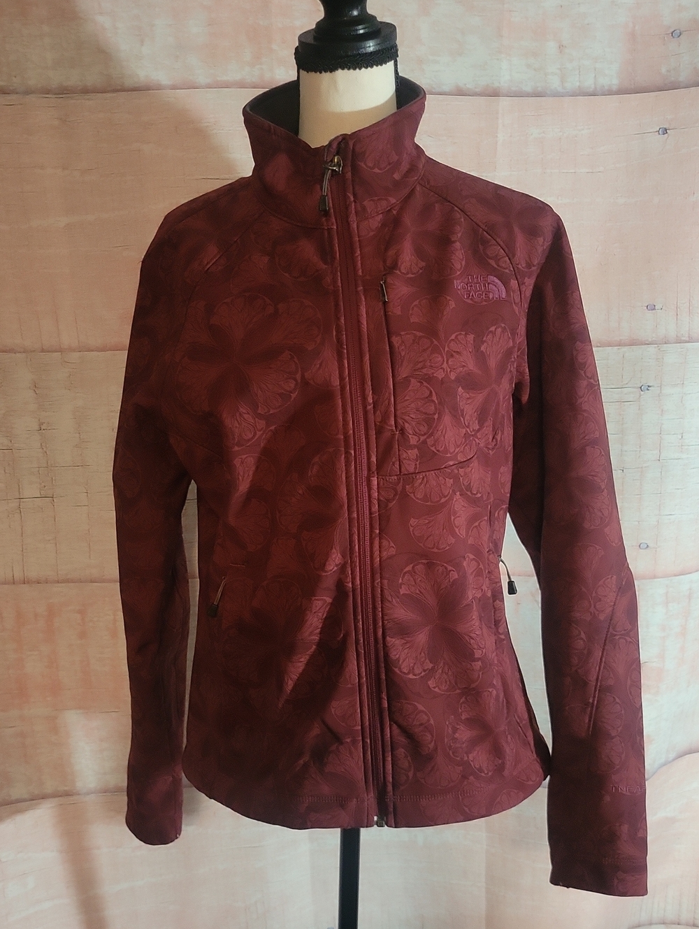 The North Face Burgandy Jacket
